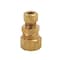 Thrifco Plumbing No. 62R 5/8 Inch x 3/8 Inch Lead-Free Brass Compression Union 9462018 - alternate 2